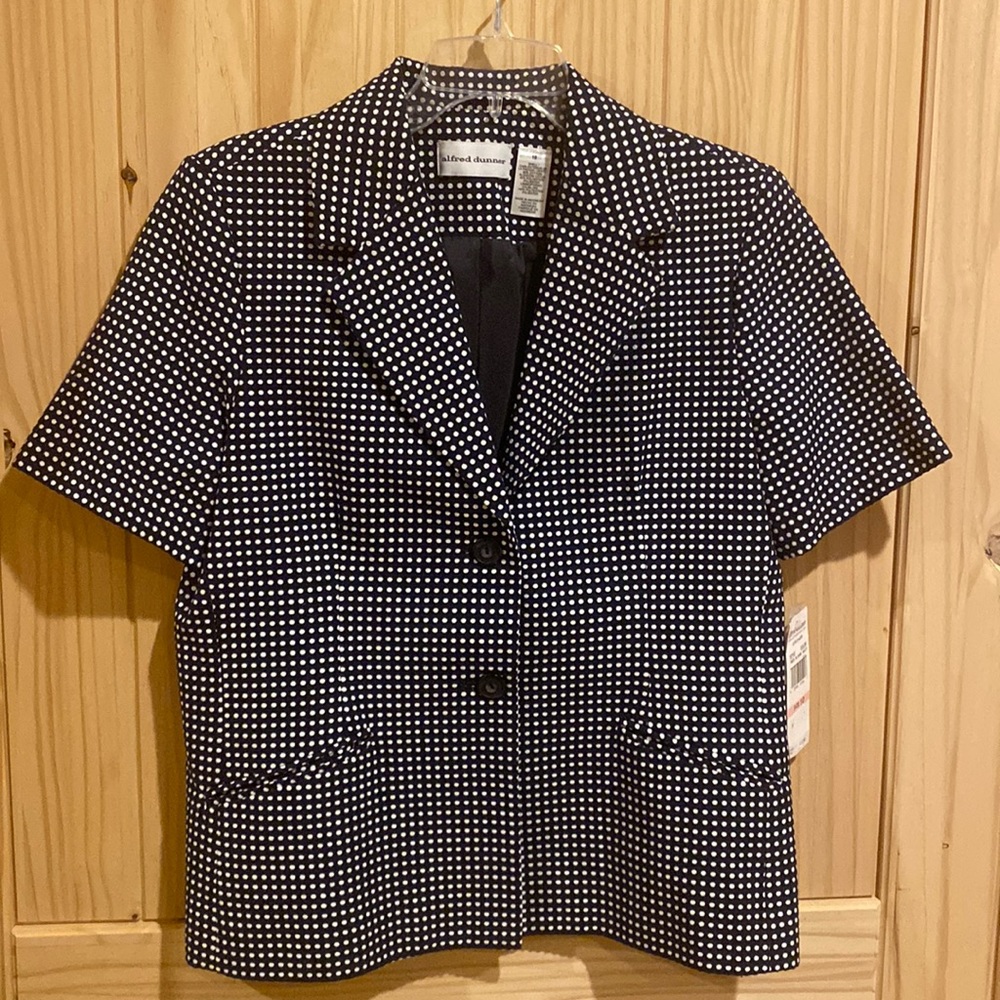 Alfred Dunner multi color jacket size 10